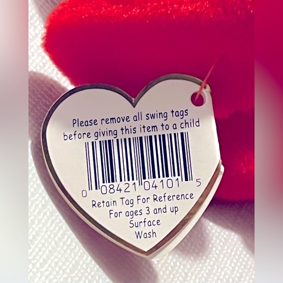 TY Beanie Baby - ROVER the Red Dog 1996 - Picture 12 of 14